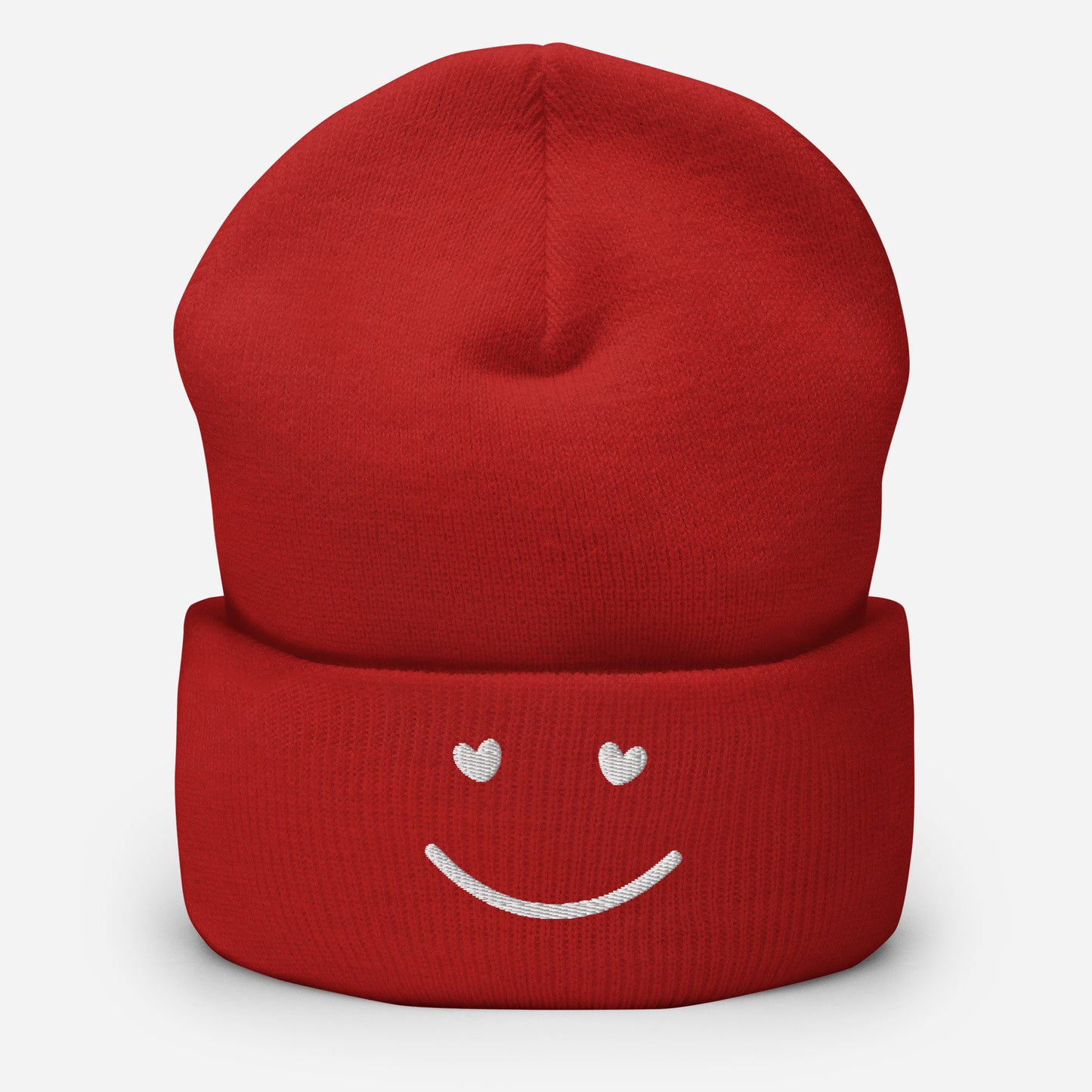Cuffed SMILES Beanie