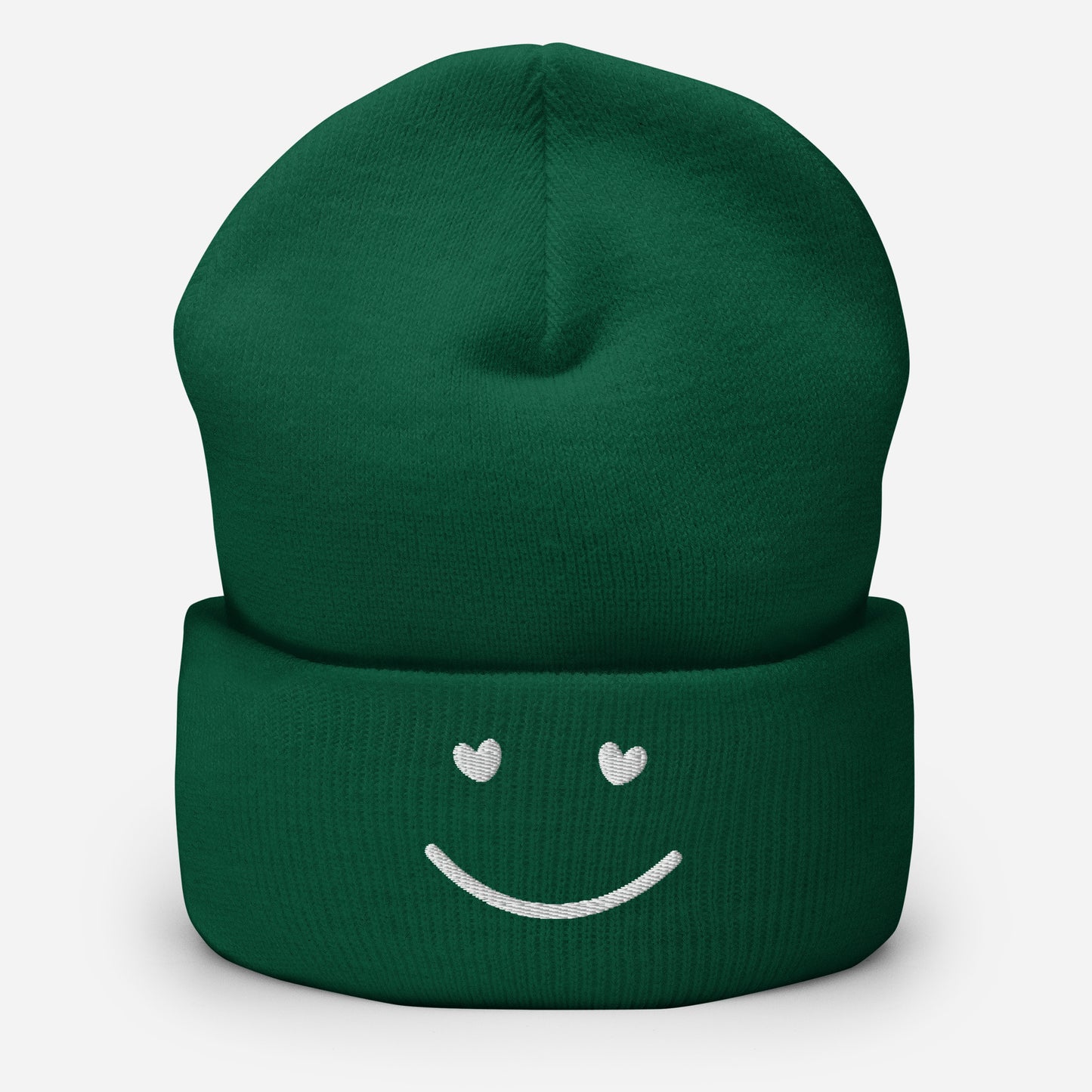 Cuffed SMILES Beanie