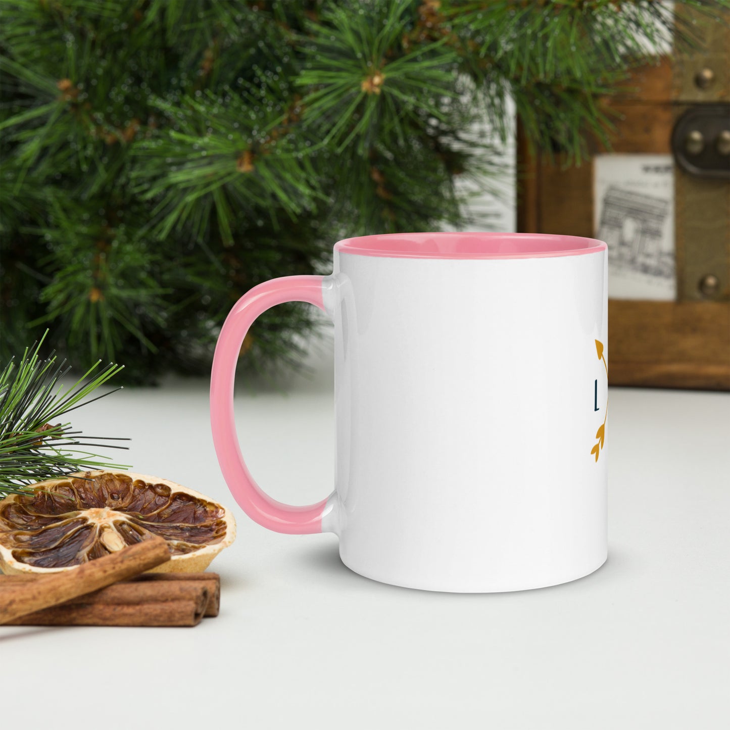 LOVE Mug filled with Color