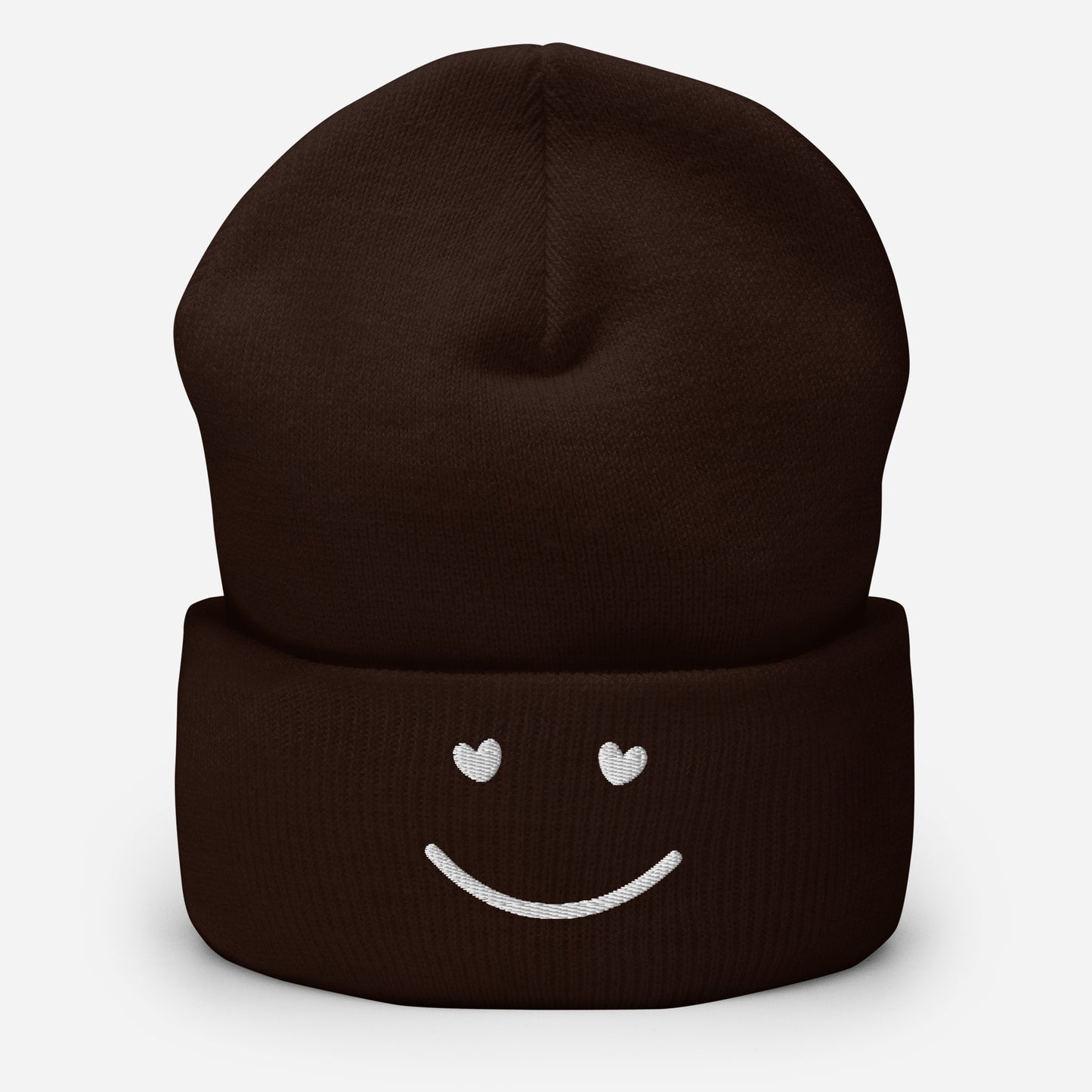 Cuffed SMILES Beanie