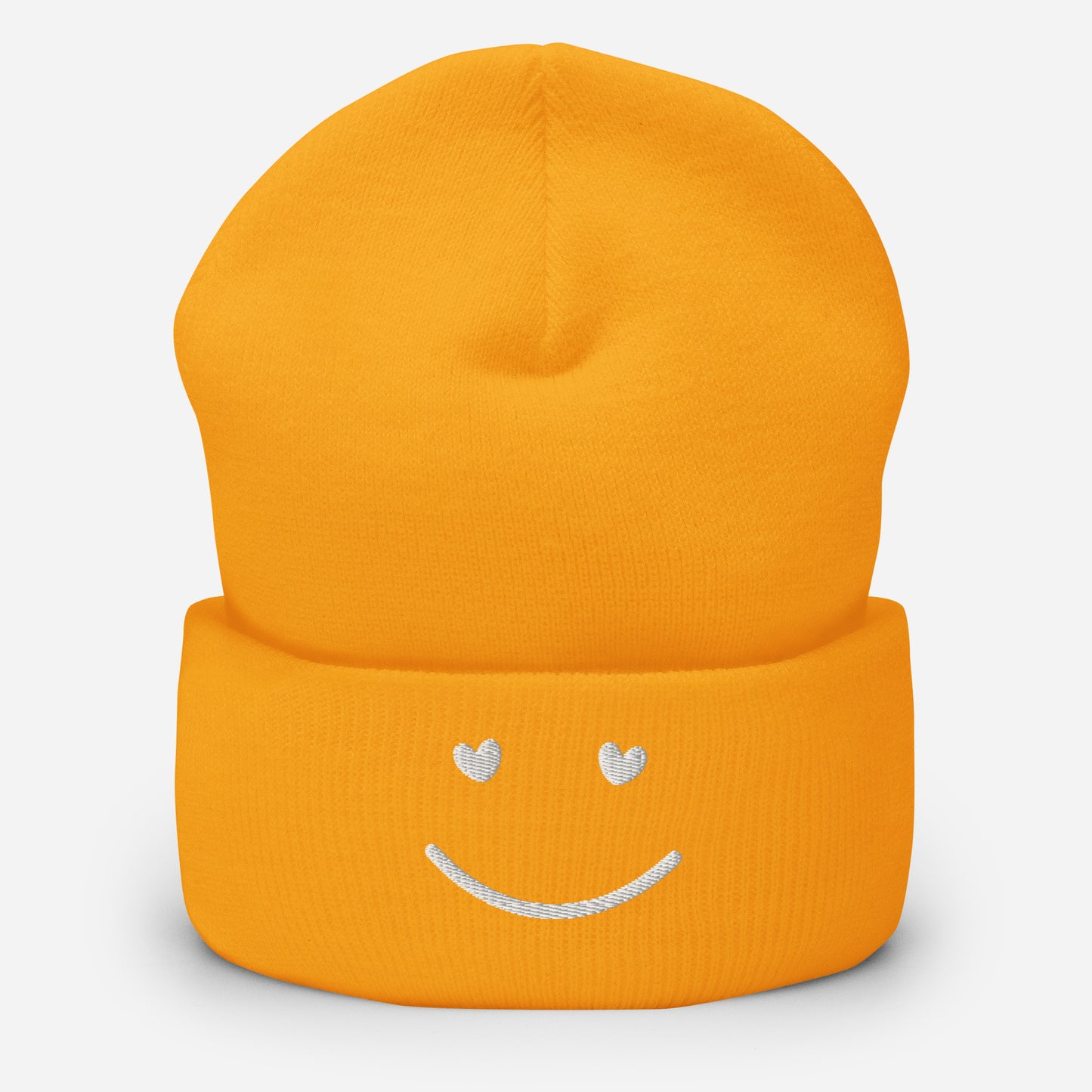 Cuffed SMILES Beanie