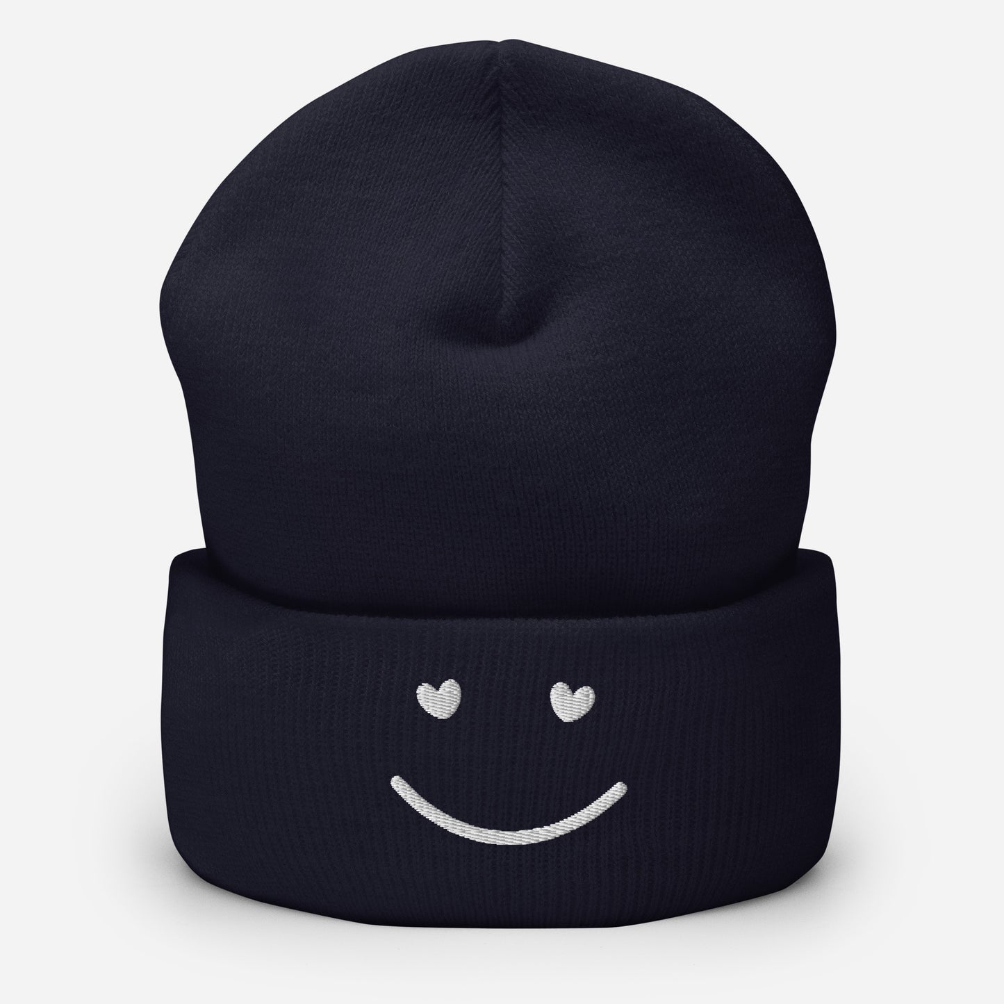 Cuffed SMILES Beanie