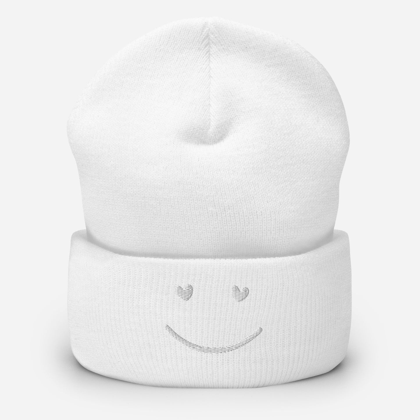 Cuffed SMILES Beanie