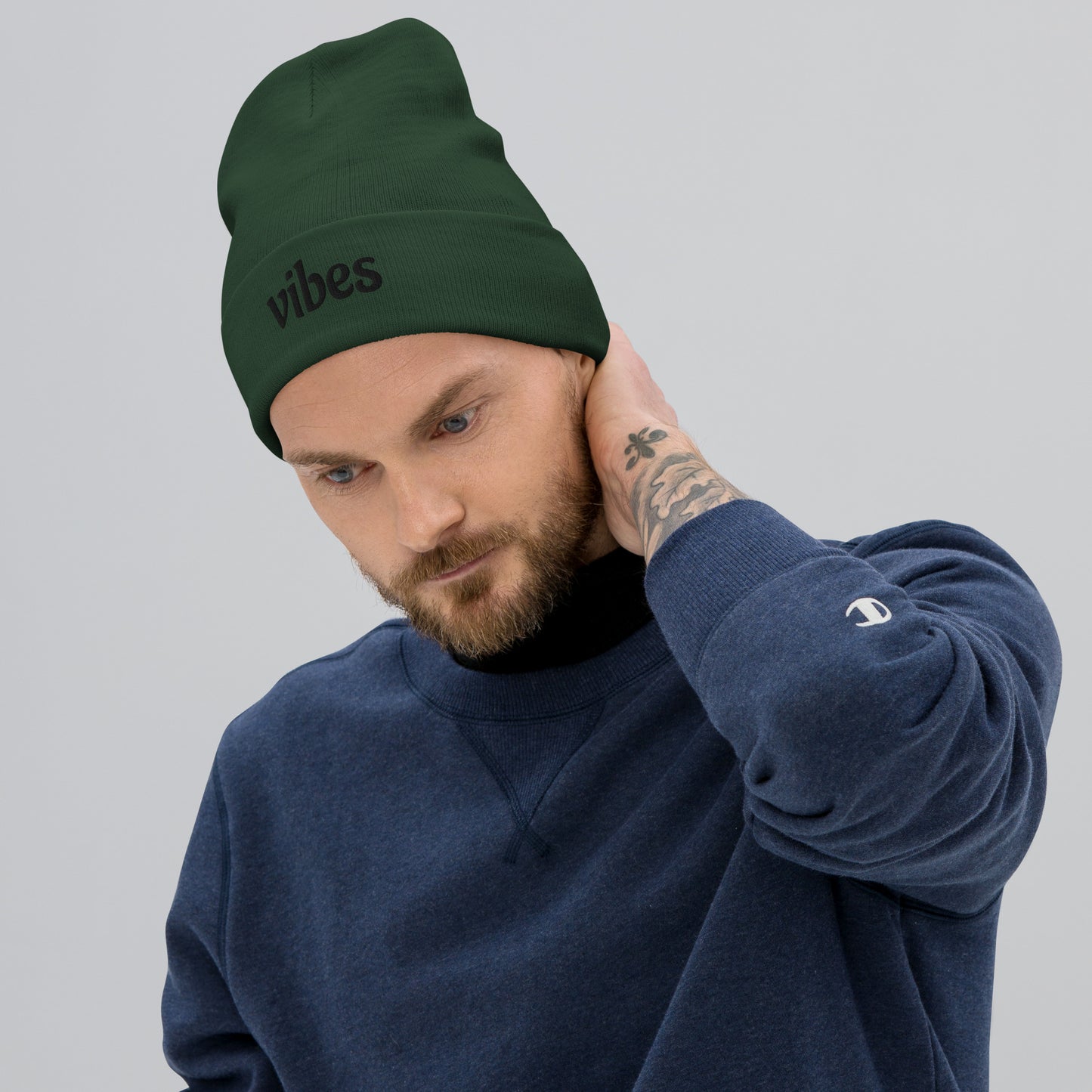 Embroidered VIBE Beanie