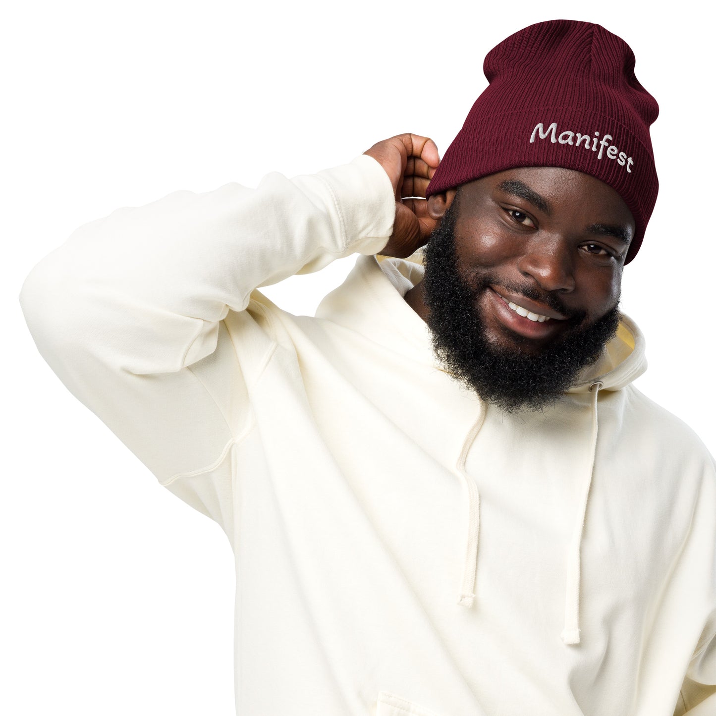 Organic Manifest ribbed beanie