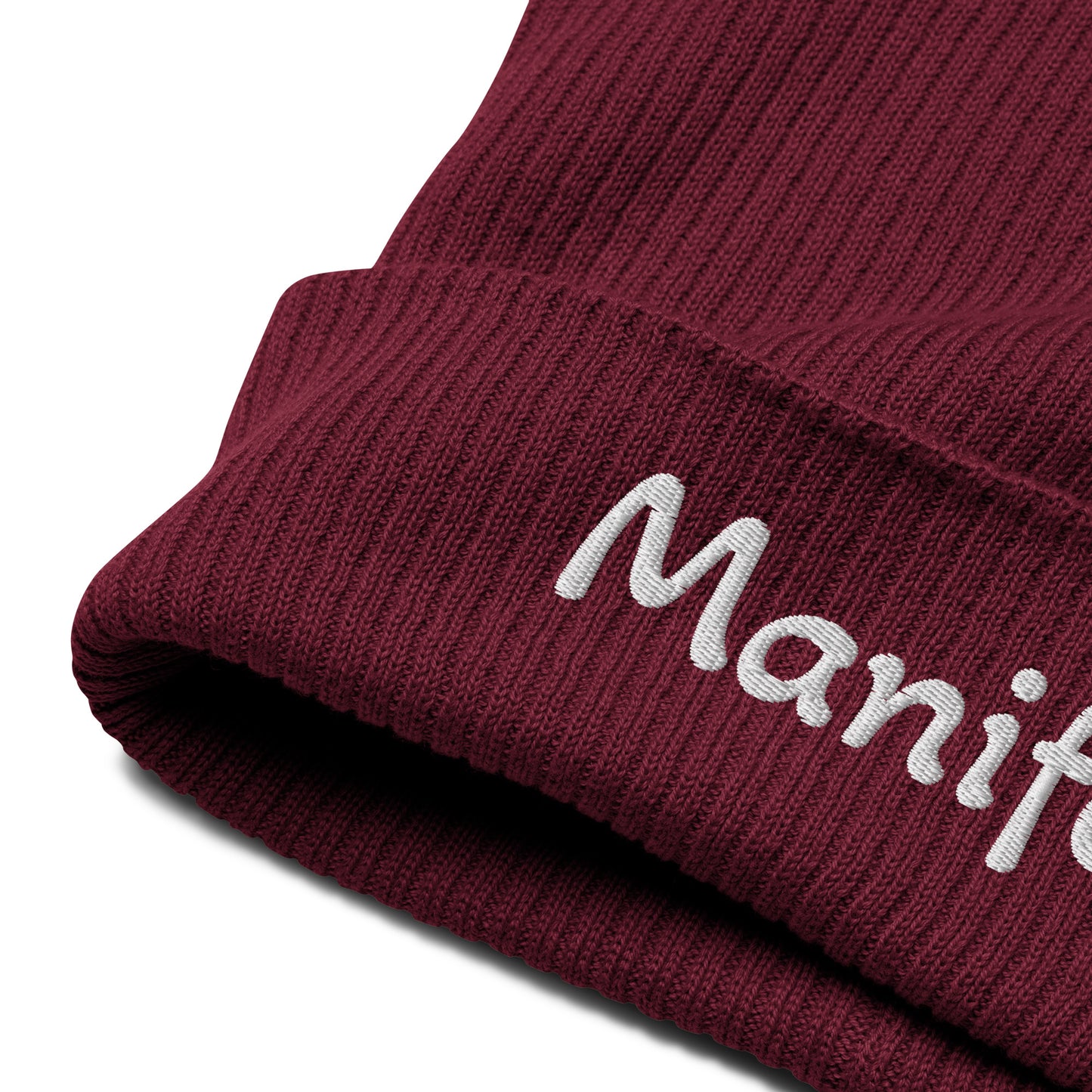 Organic Manifest ribbed beanie