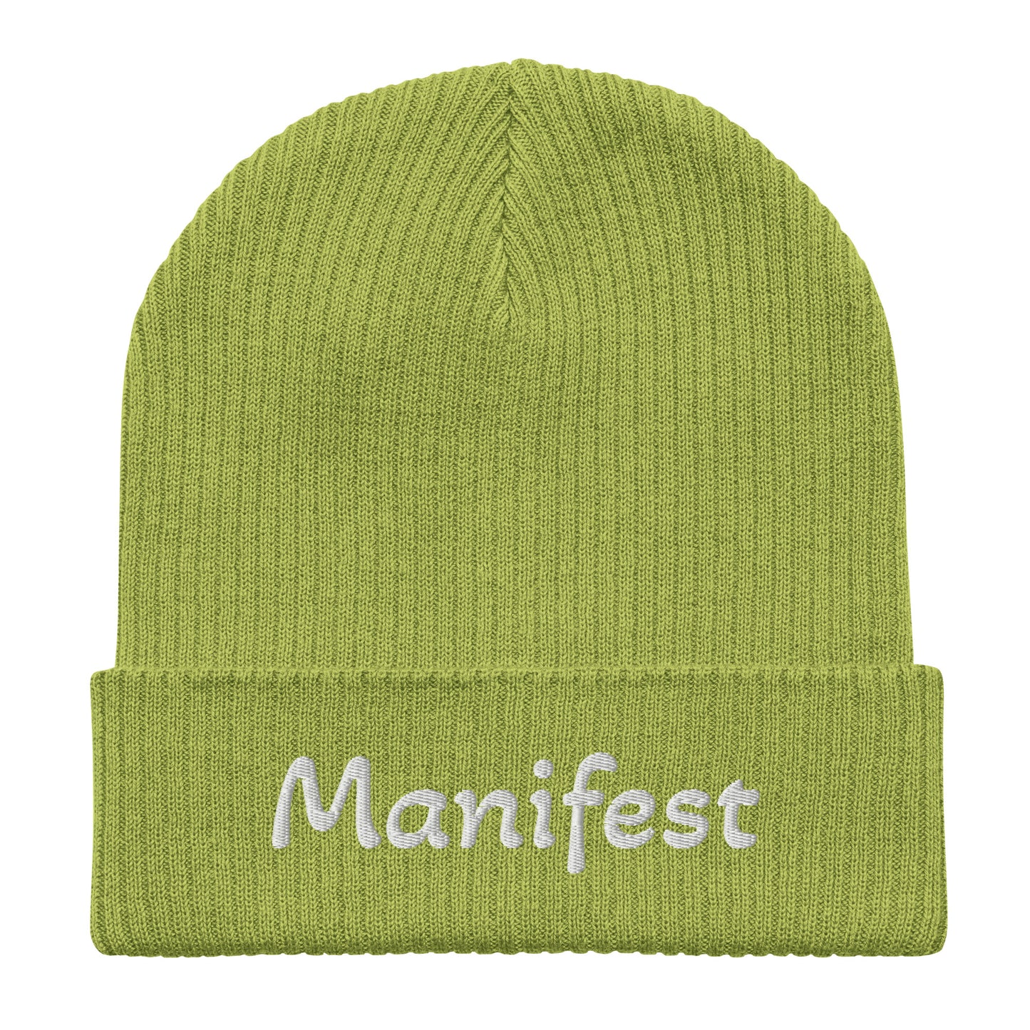 Organic Manifest ribbed beanie