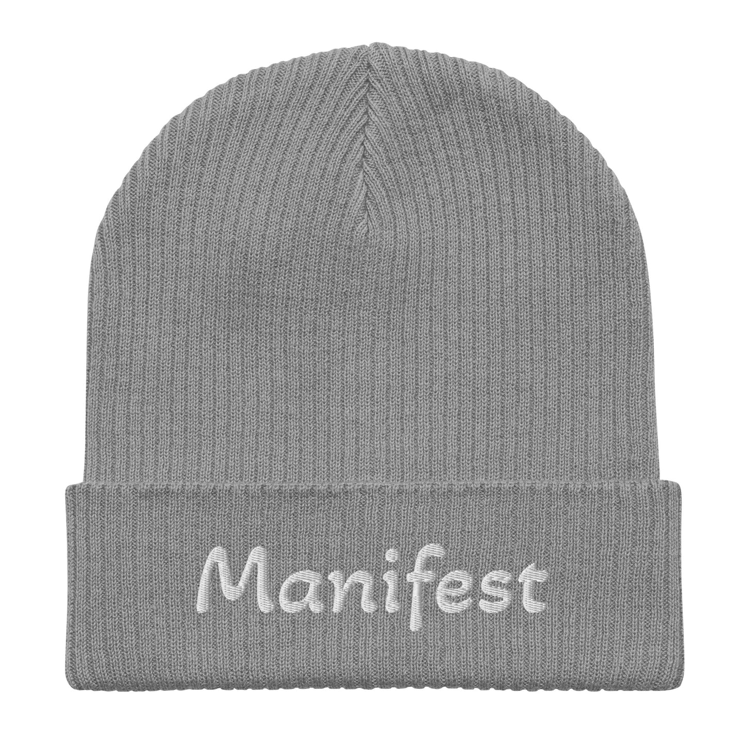 Organic Manifest ribbed beanie