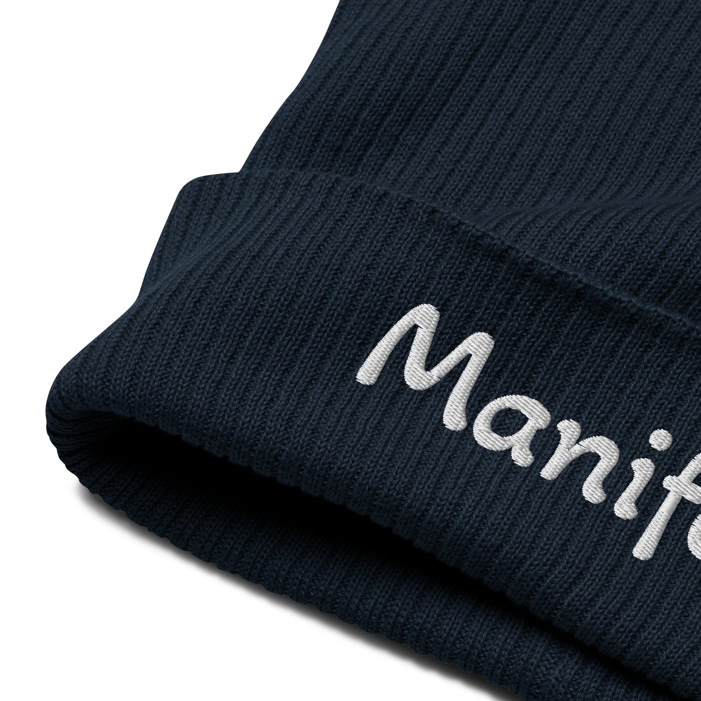 Organic Manifest ribbed beanie