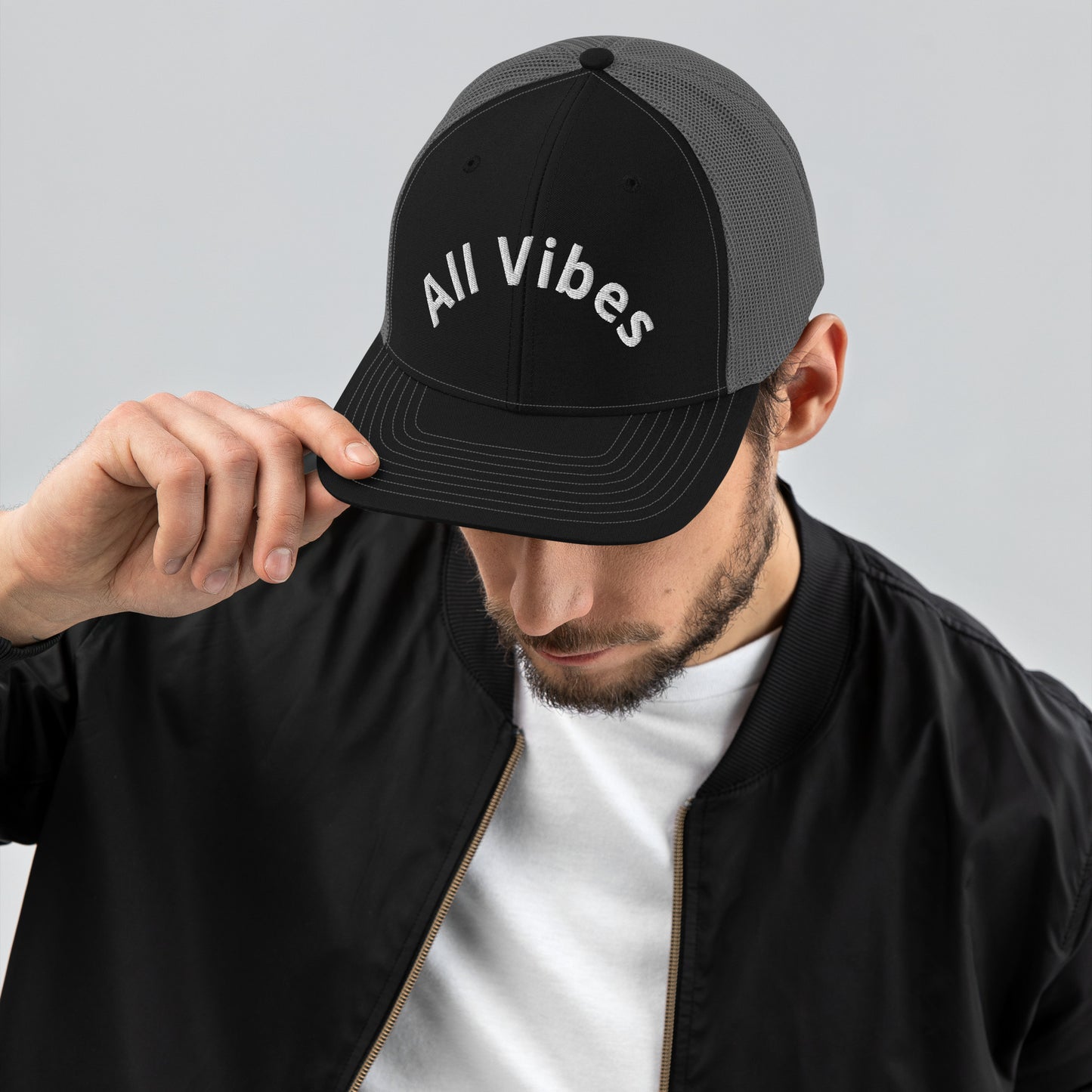 ALL VIBES Trucker Cap