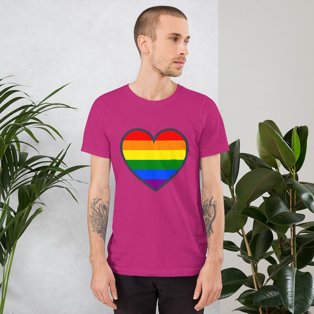 Unisex PRIDE  HEART