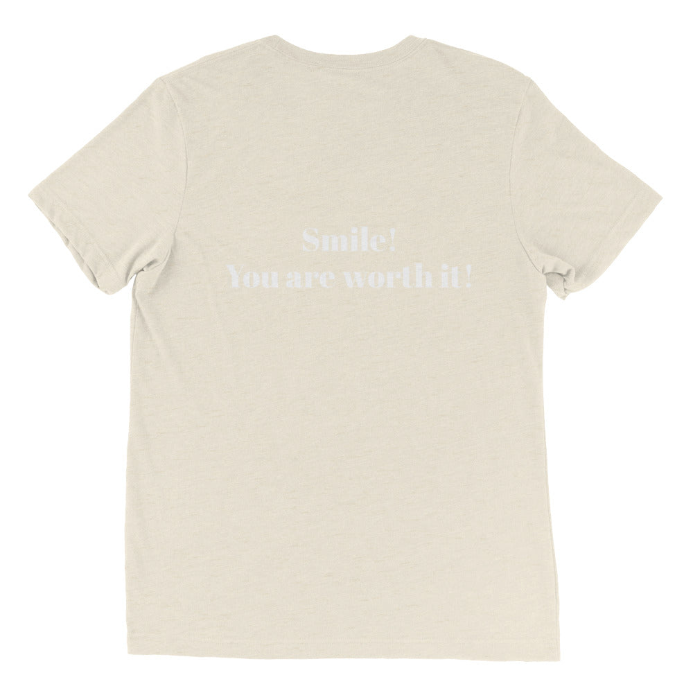 Short sleeve YOU ARE WORTH IT t-shirt