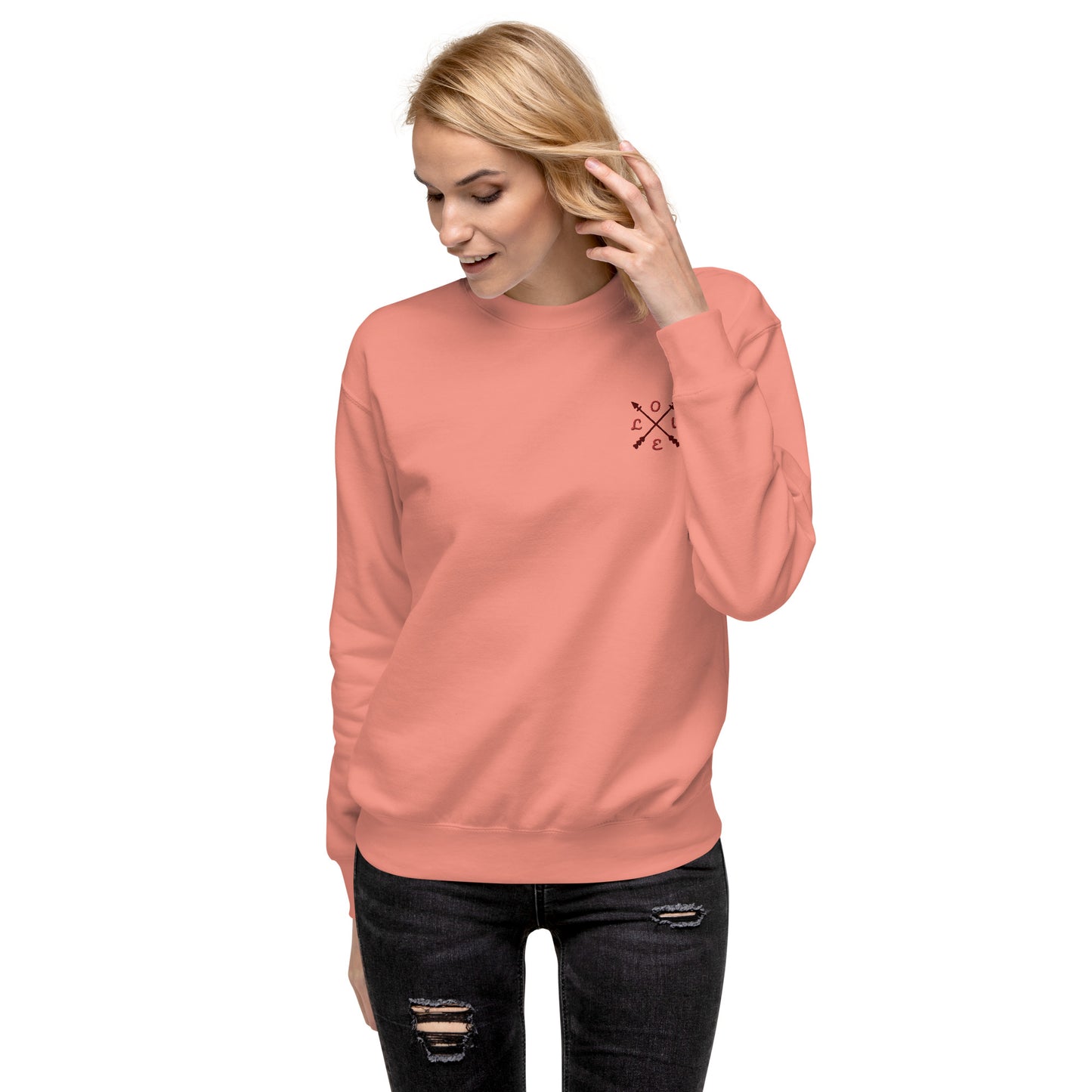 Unisex Premium LOVE line Sweatshirt