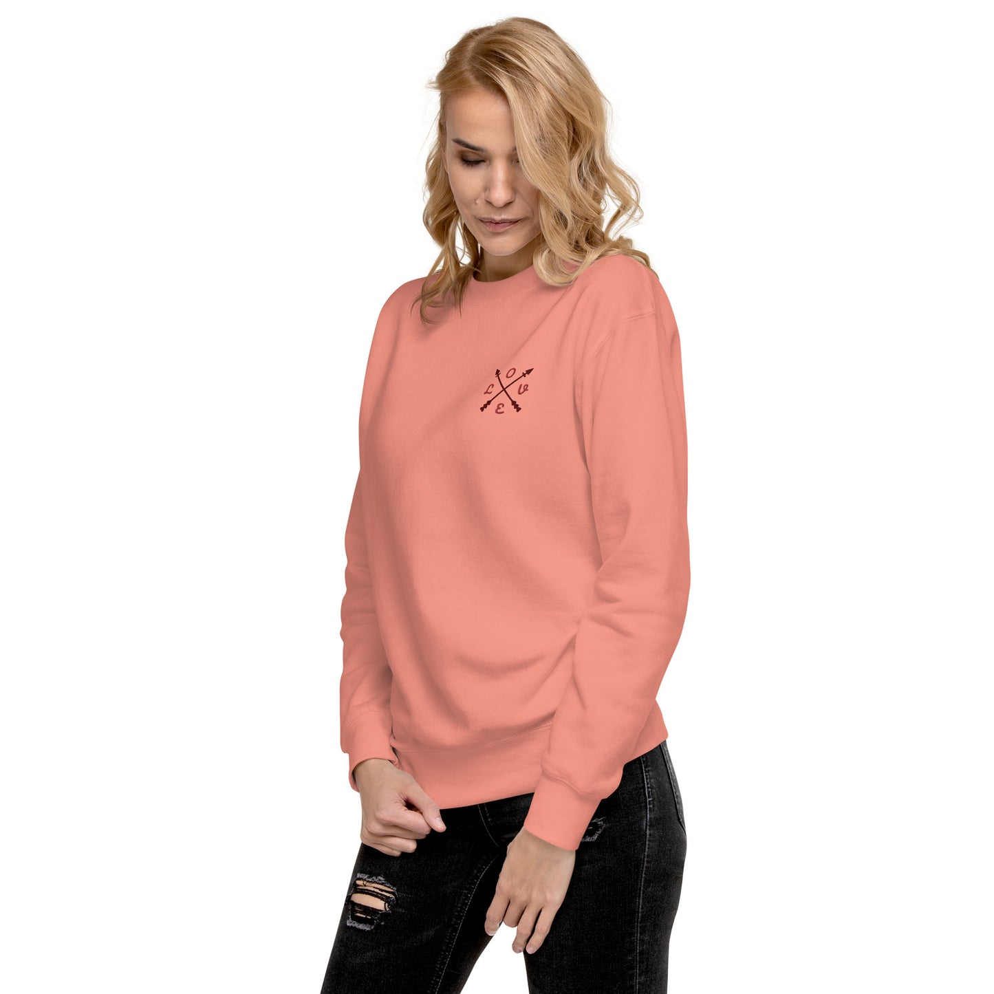 Unisex Premium LOVE line Sweatshirt