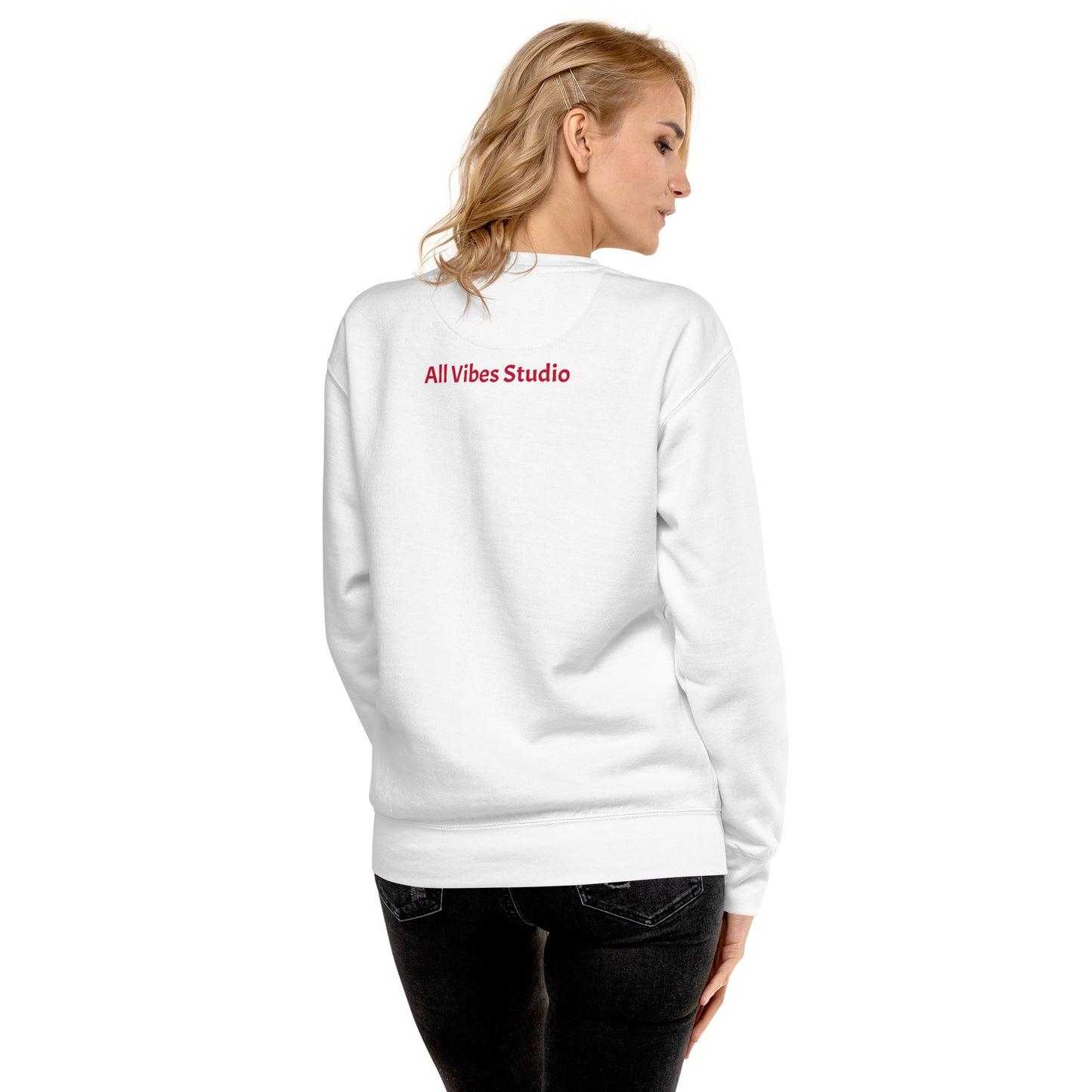 Unisex Premium LOVE line Sweatshirt