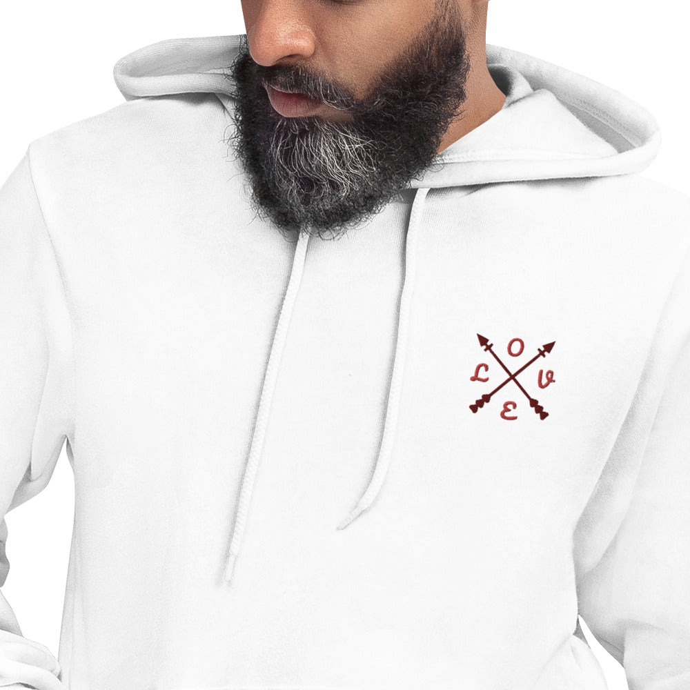 Unisex LOVE line hoodie